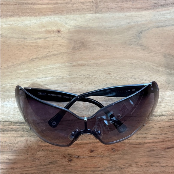 Coach Gunmetal Black Sunglasses - Picture 14 of 15